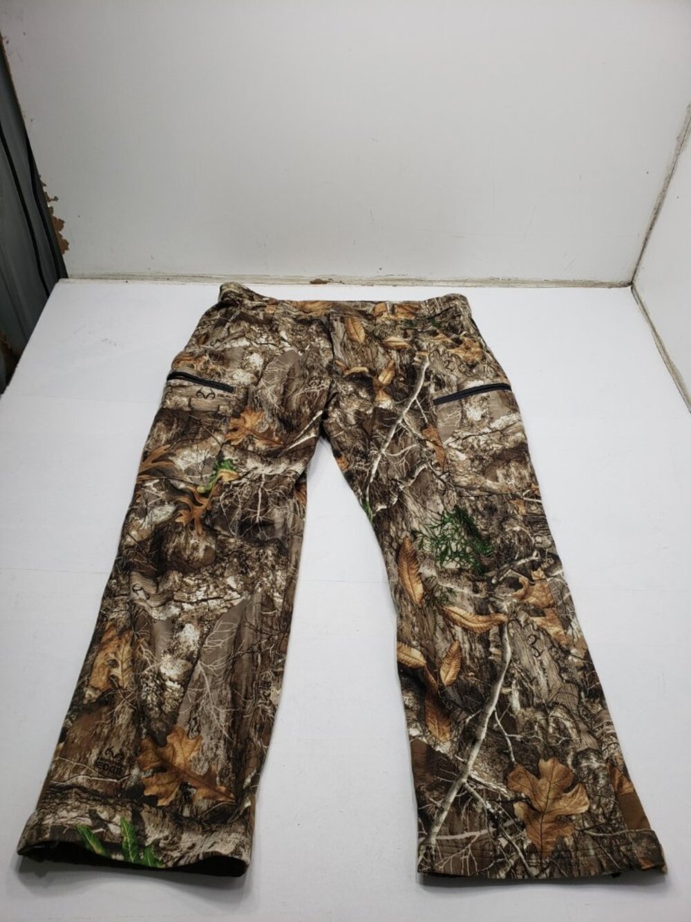 Realtree Edge Men's XL Camo Hunting Cargo Pants Stretch WP10025 Outdoor